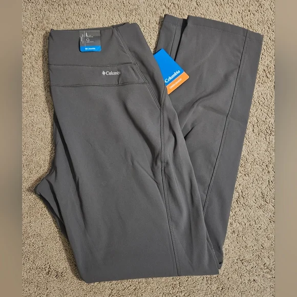 NEW! Columbia Gray Fleece Lined Pants Size L - Picture 4 of 11